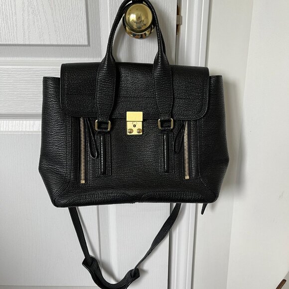 3.1 Phillip Lim Medium Pashli Leather Satchel - Picture 9 of 16